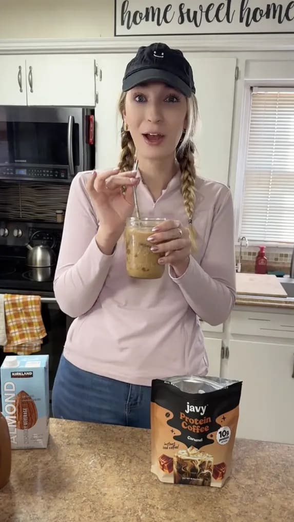 Javvy Protein Coffee customer video