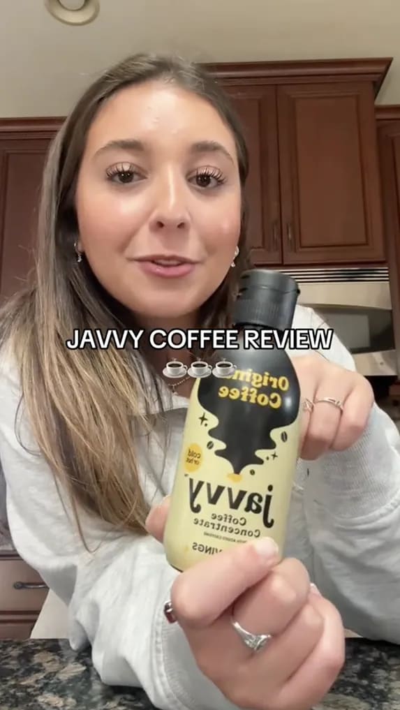 Javvy Coffee Concentrate customer video