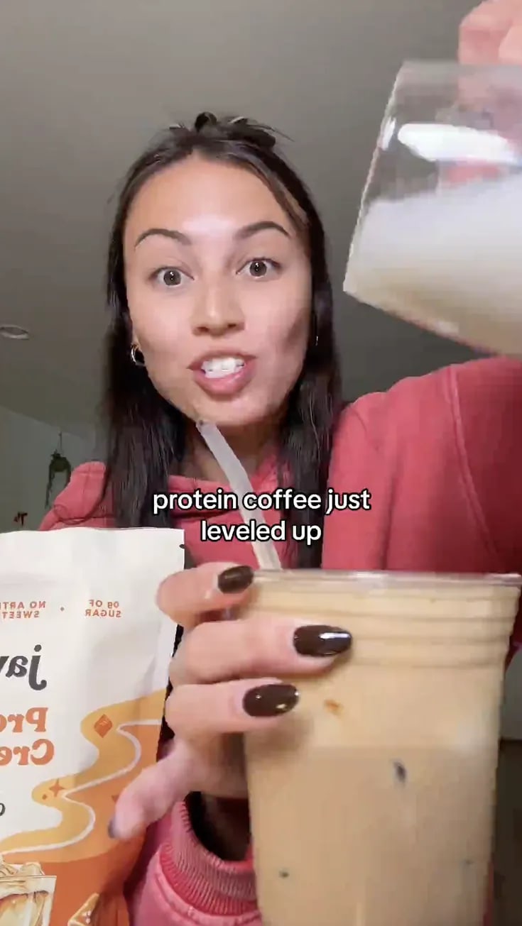 Javvy Protein Creamer customer video