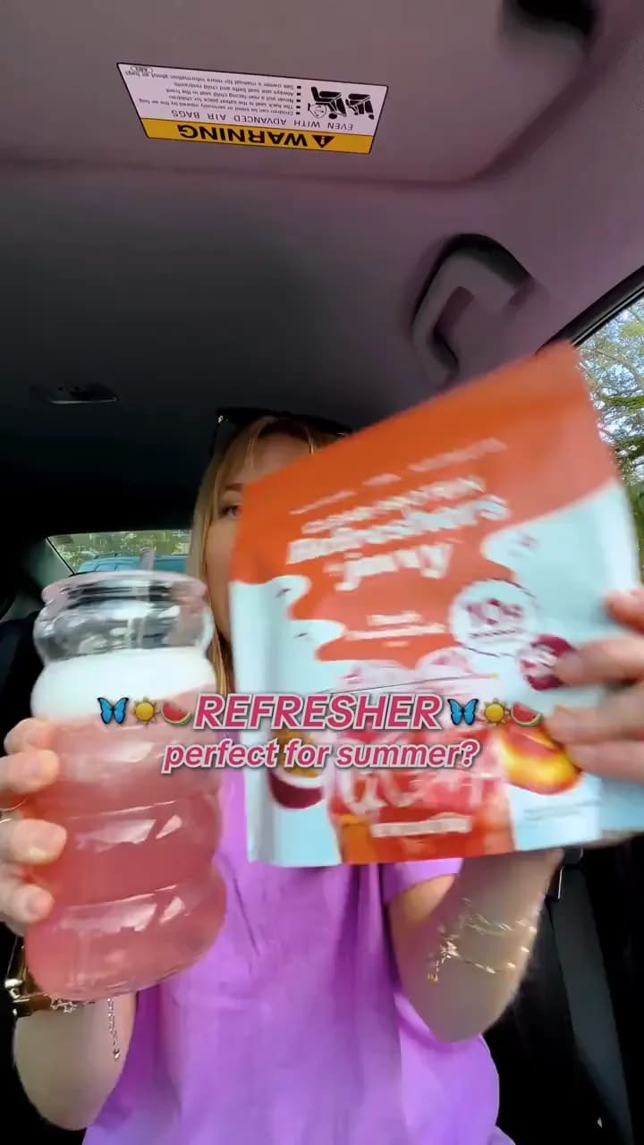 Javvy Protein Refresher customer video