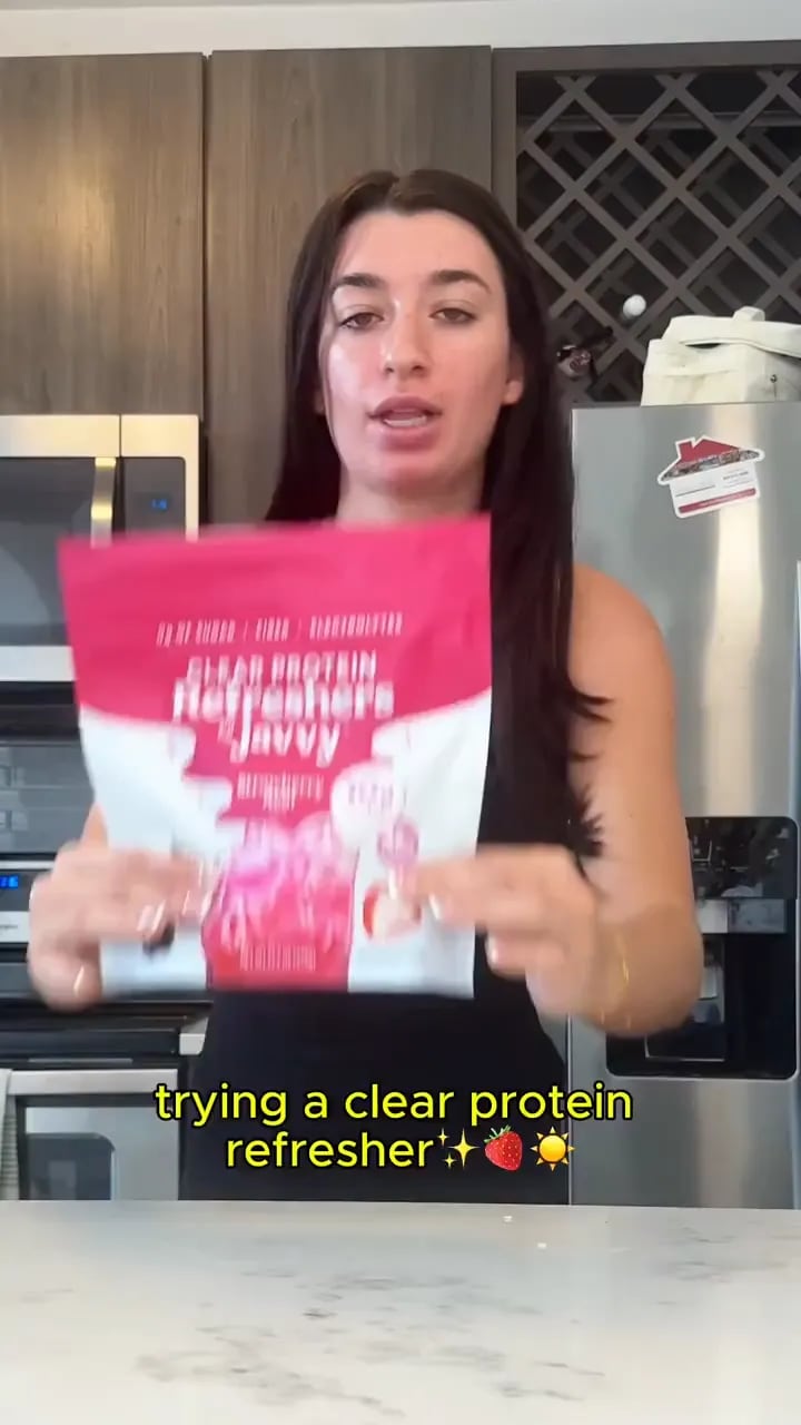 Javvy Protein Refresher customer video